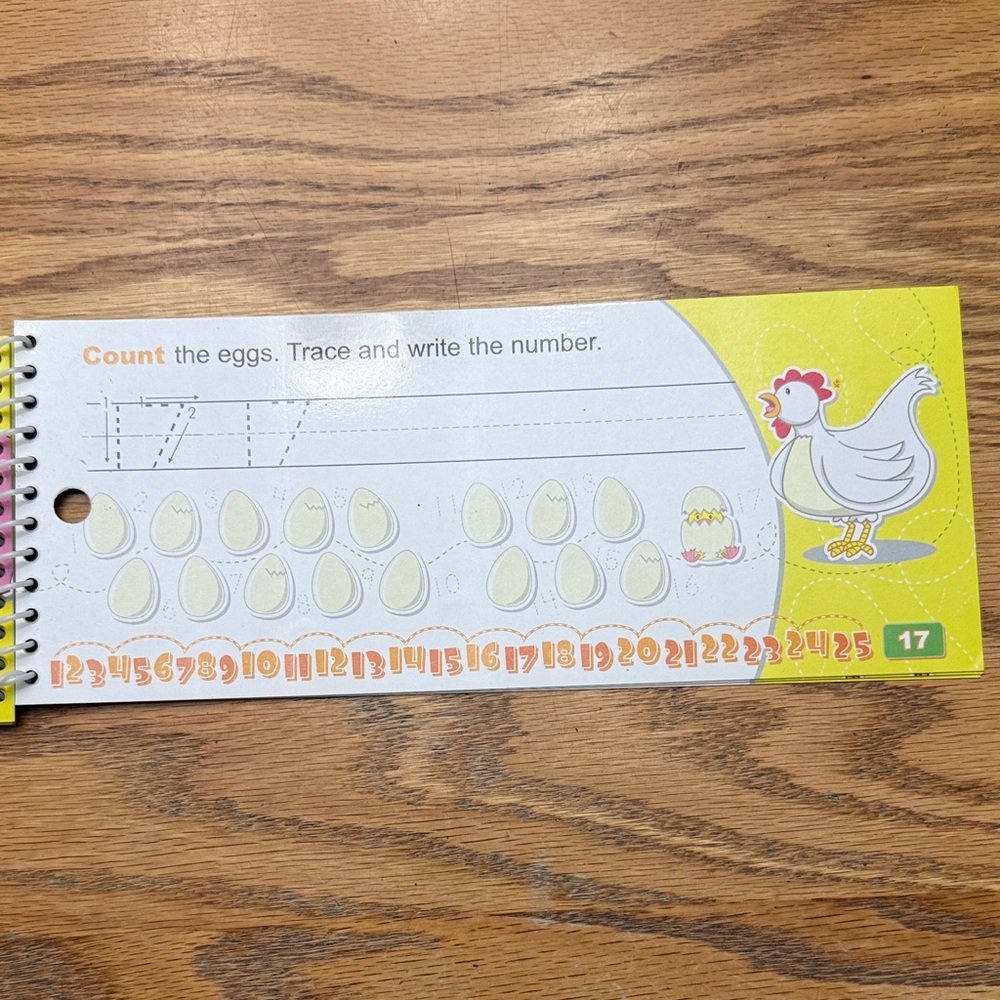 Wipe Clean Learning Books Set - Colors, Alphabet, Numbers, Shapes - Picture 10 of 13